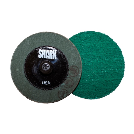Shark Industries 2" Green Zirconia 24 Grit Mini Grinding - 10 Pk 13044